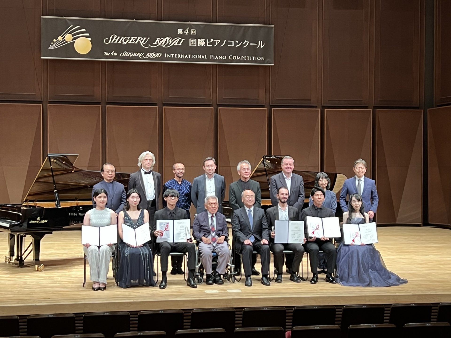 第4回 SHIGERU KAWAI 国際ピアノコンクールファイナルに伺いました | ピアノ演奏用の靴 Little Pianist（リトルピアニスト）